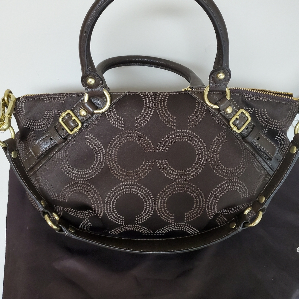 COACH Sophia Mad Dot Opa Satchel